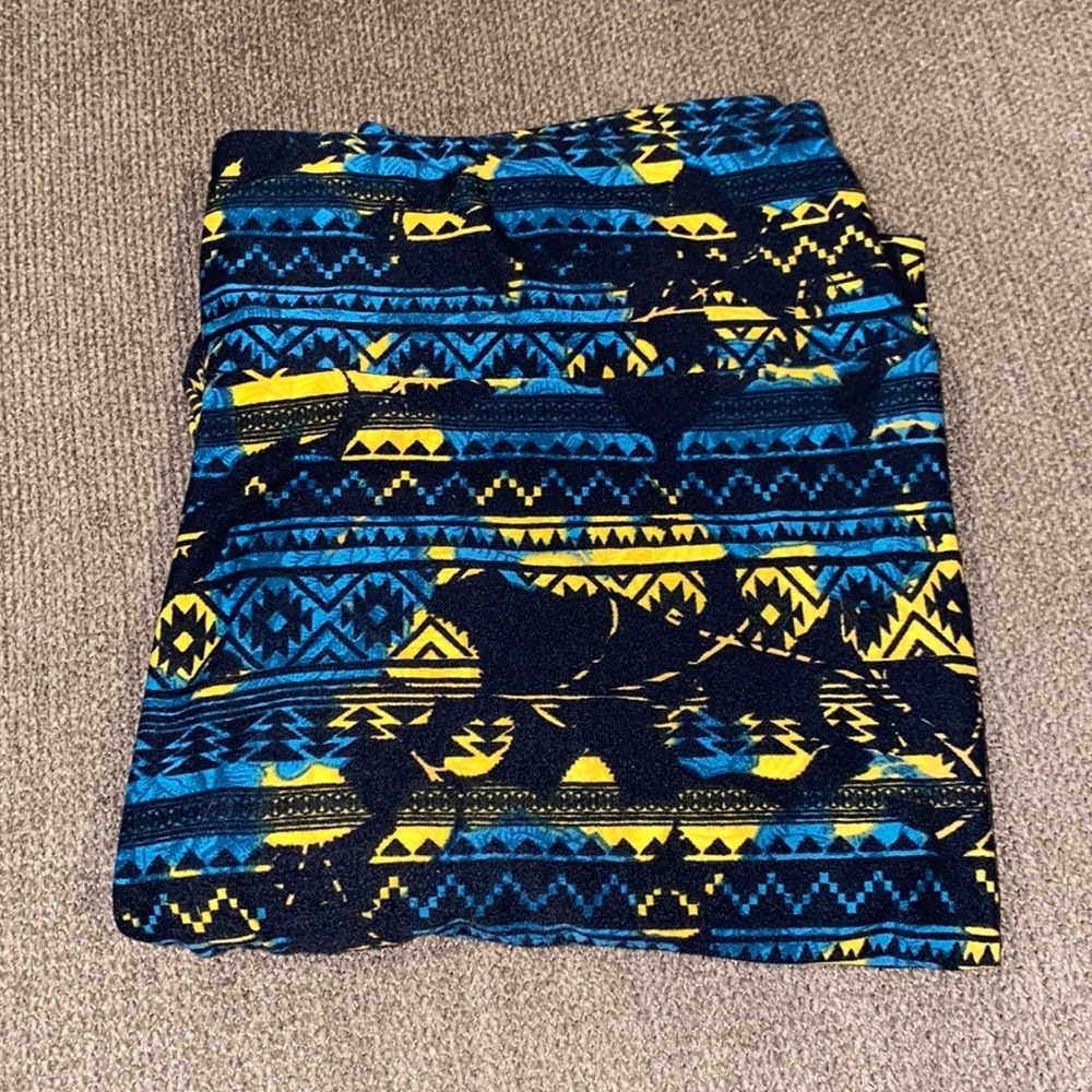 Lularoe TC Leggings - Aztec Print
